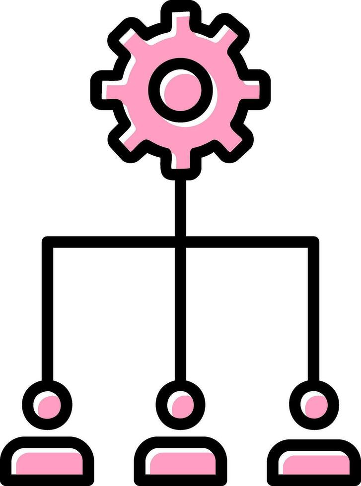 icône de vecteur de gestion d'équipe