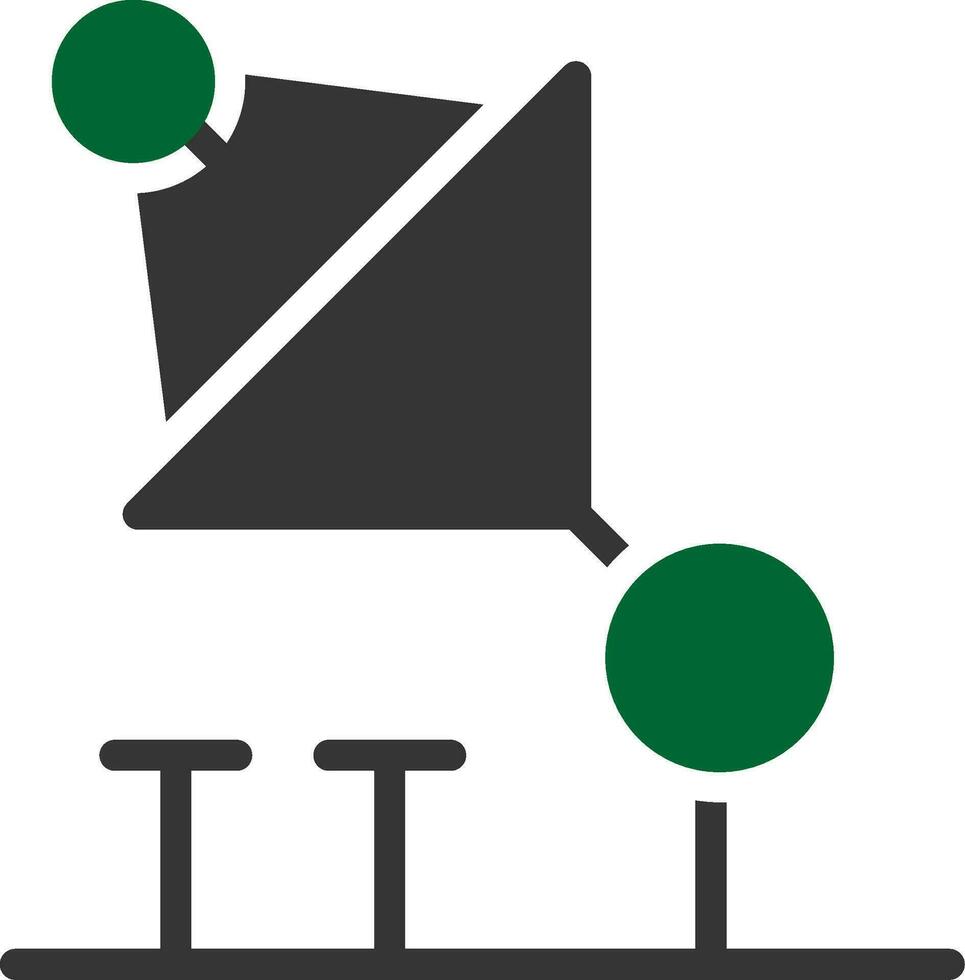 conception d'icône créative radar vecteur