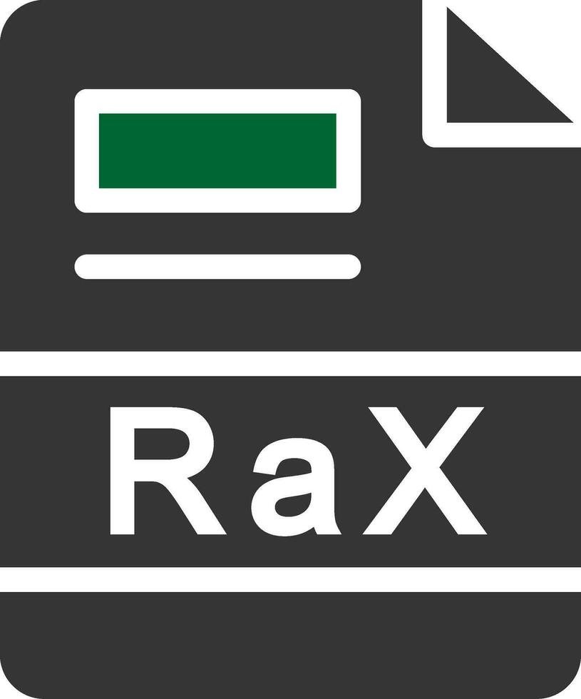 Rax Créatif icône conception vecteur