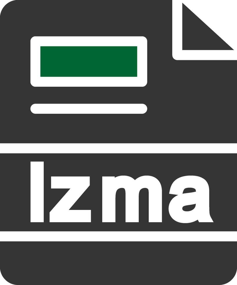 lzma Créatif icône conception vecteur