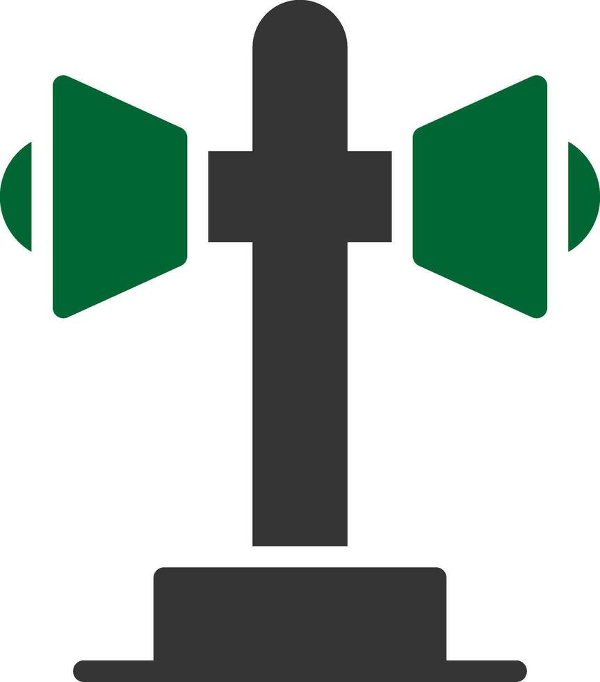 conception d'icône créative de haut-parleur vecteur