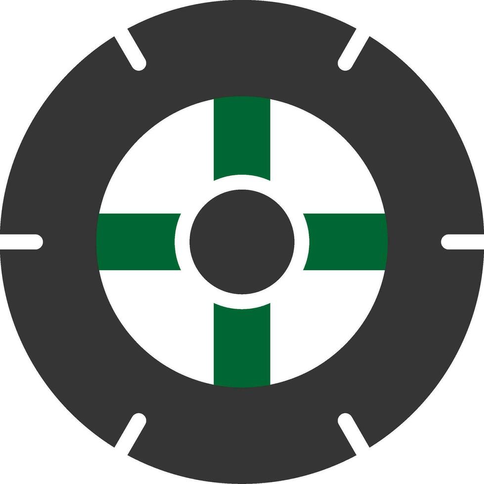conception d'icône créative de roue vecteur