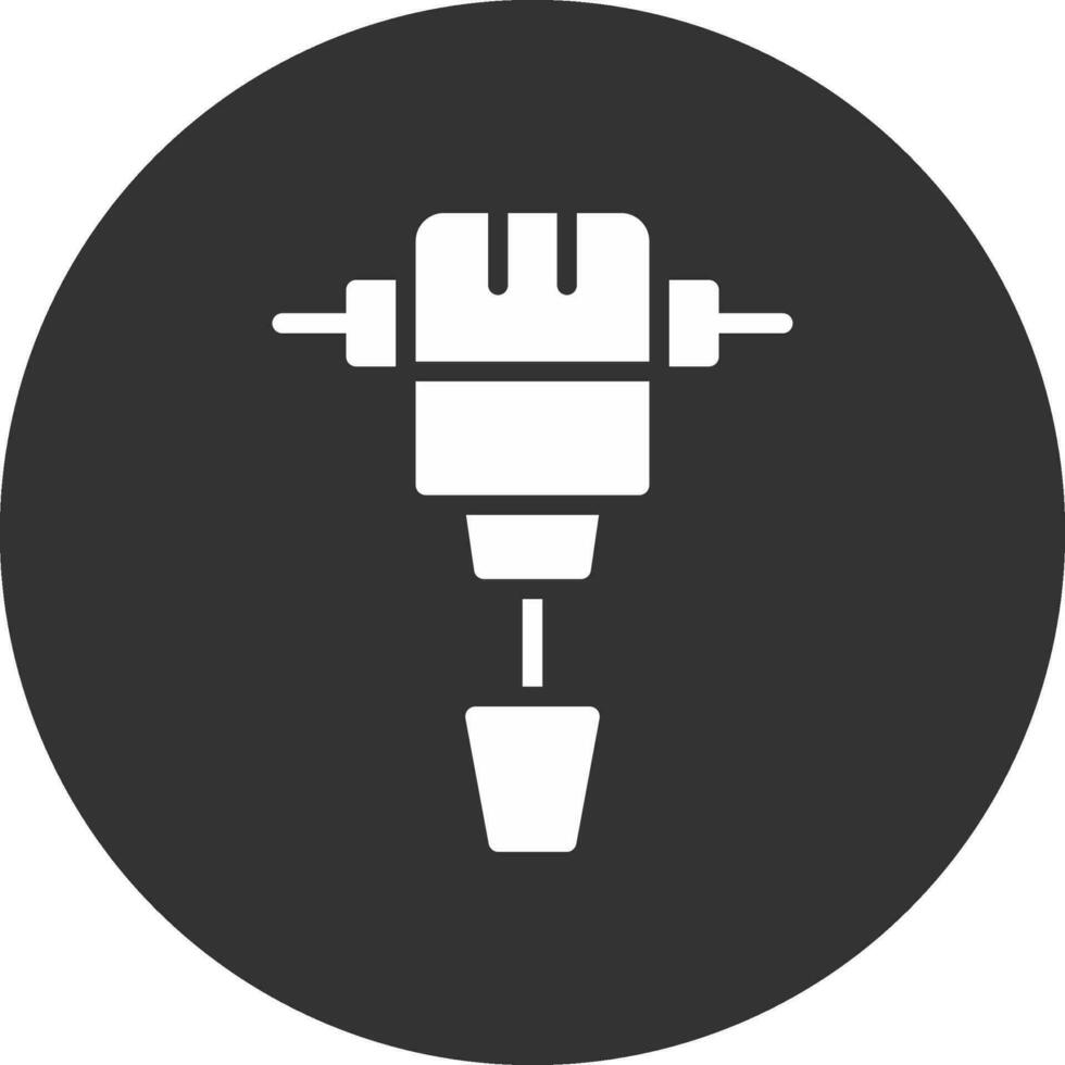 marteau-piqueur Créatif icône conception vecteur