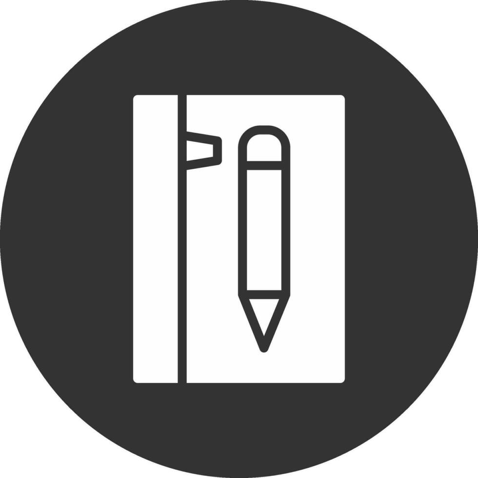 conception d'icône créative étui à crayons vecteur