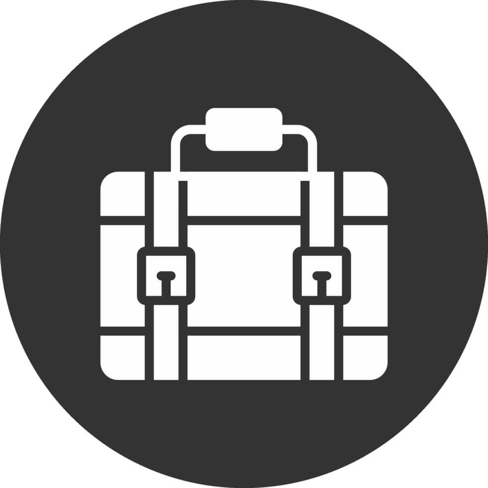 conception d'icône créative valise vecteur