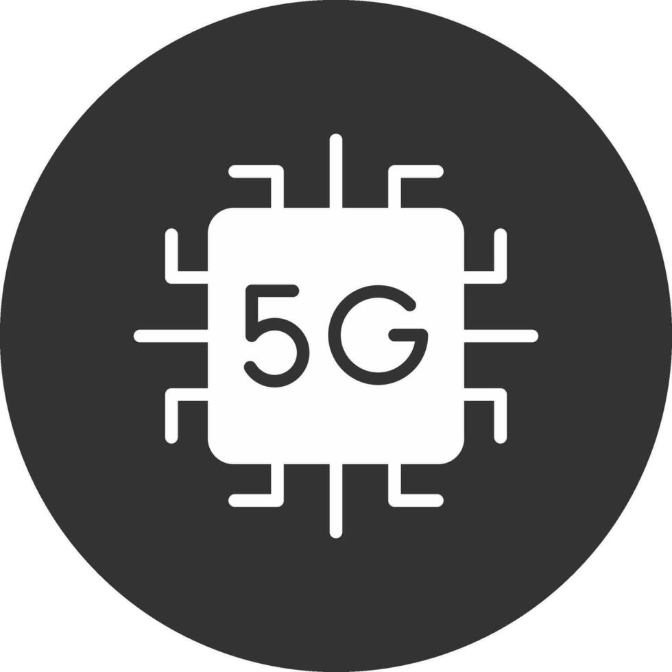 conception d'icônes créatives 5g vecteur