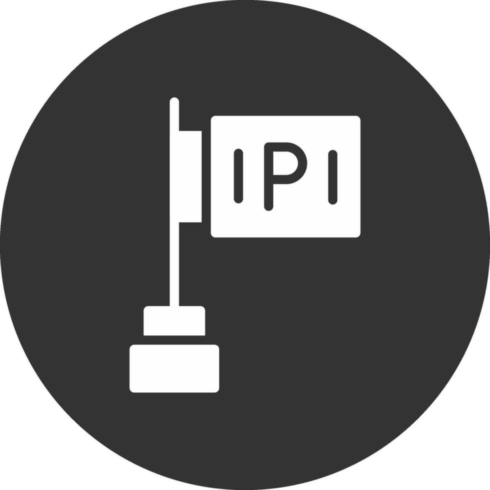 conception d'icône créative de stationnement vecteur