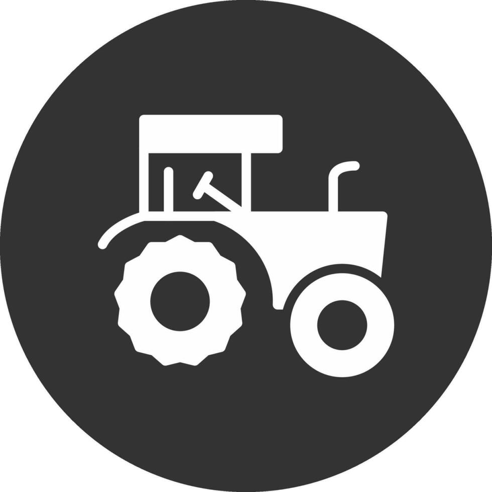 conception d'icône créative de tracteur vecteur