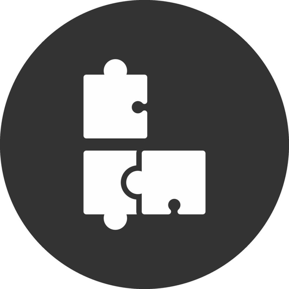 conception d'icône créative de puzzle vecteur