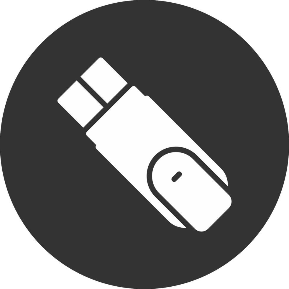 conception d'icône créative de lecteur flash usb vecteur