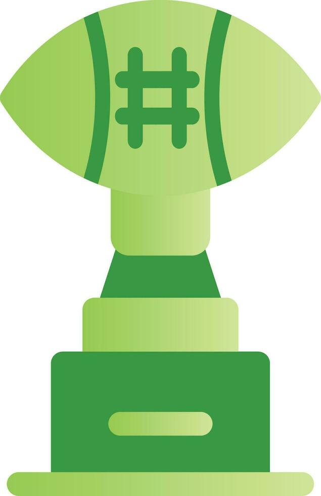 conception d'icône créative trophée vecteur