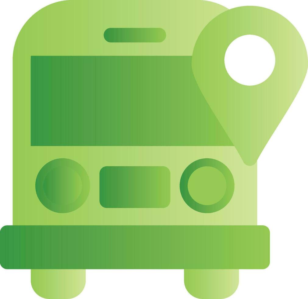 conception d'icône créative d'autobus scolaire vecteur