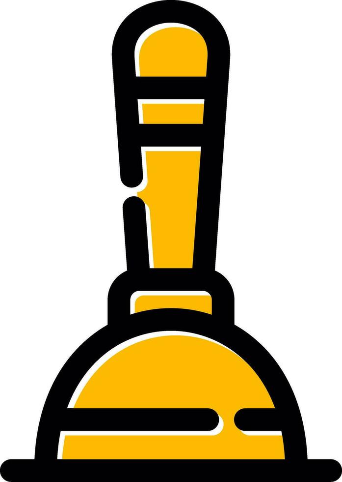 conception d'icône créative de piston vecteur