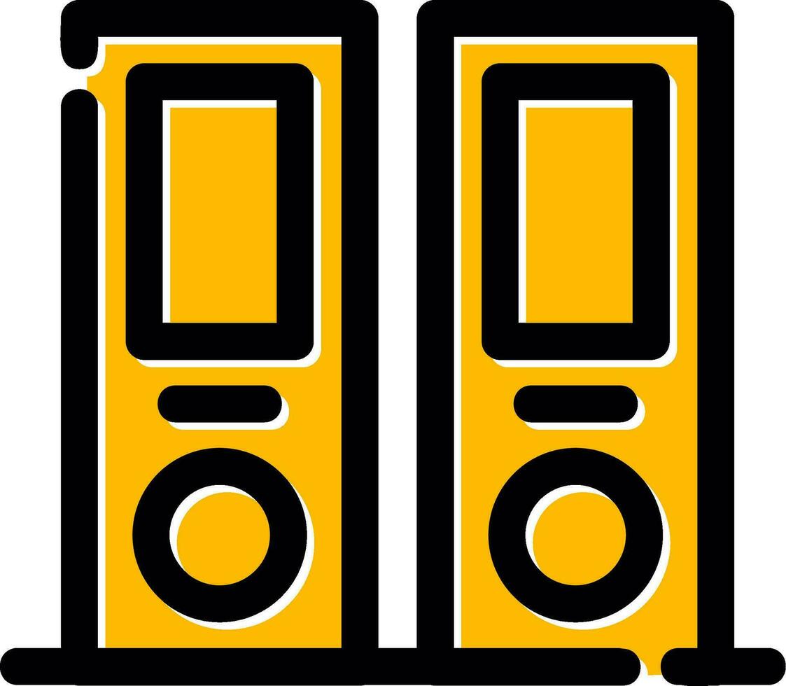 conception d'icône créative liant vecteur