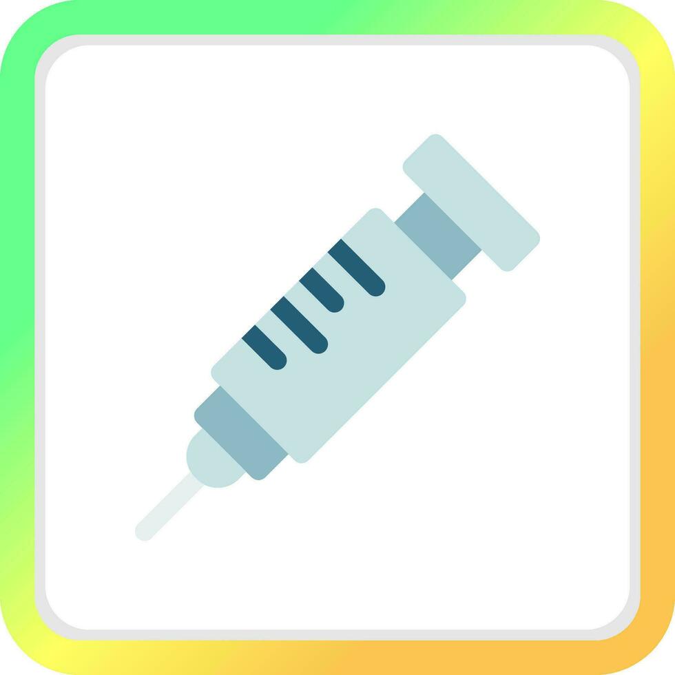 conception d'icône créative de seringue vecteur