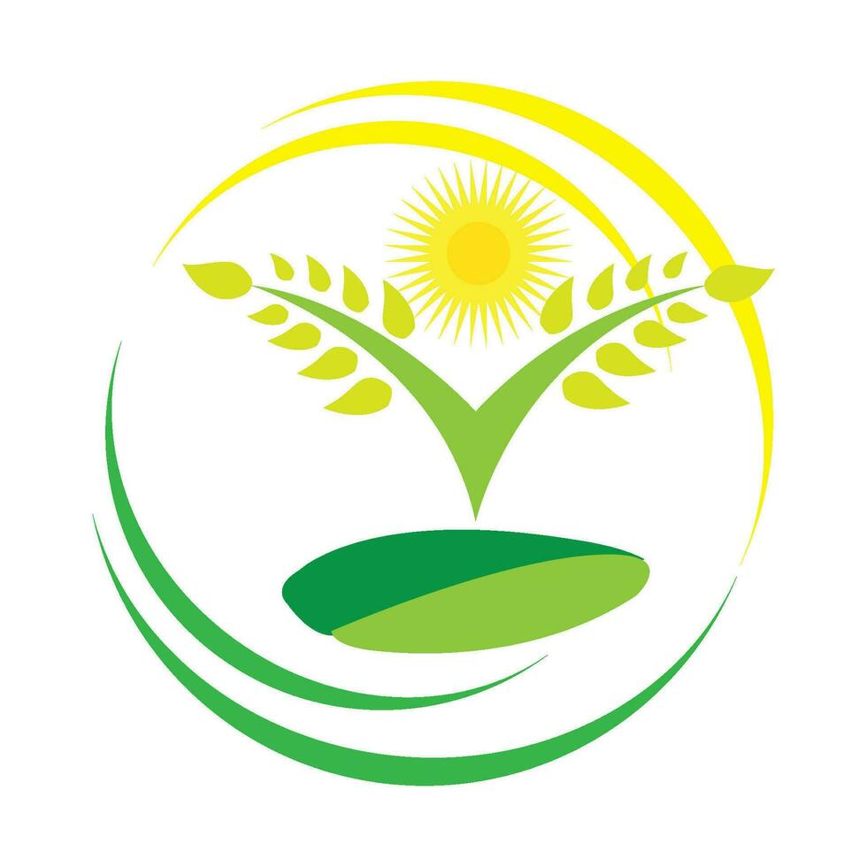 agriculture icône logo vecteur conception modèle