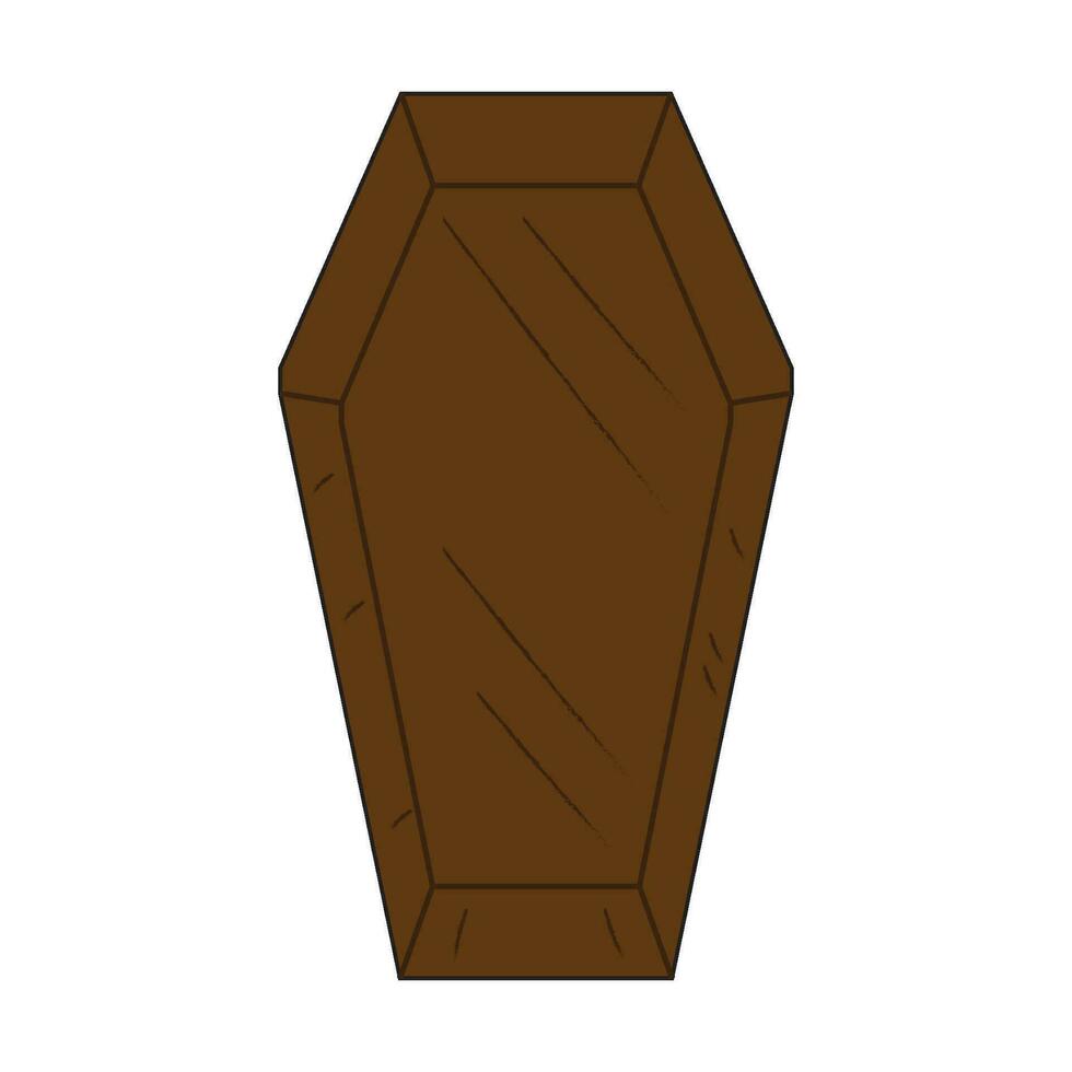 cercueil icône logo vecteur conception modèle