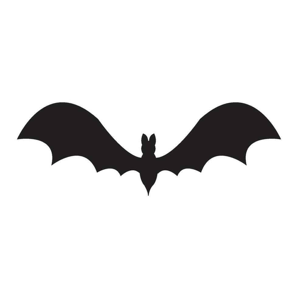 chauve souris icône logo vecteur conception modèle