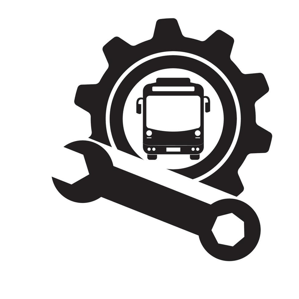 réparation icône logo vecteur conception modèle