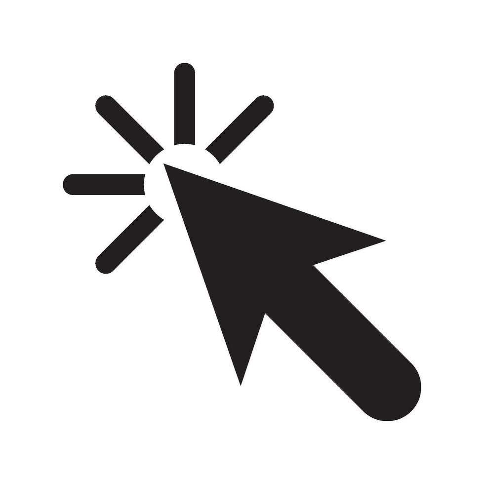ordinateur Souris icône logo vecteur conception modèle