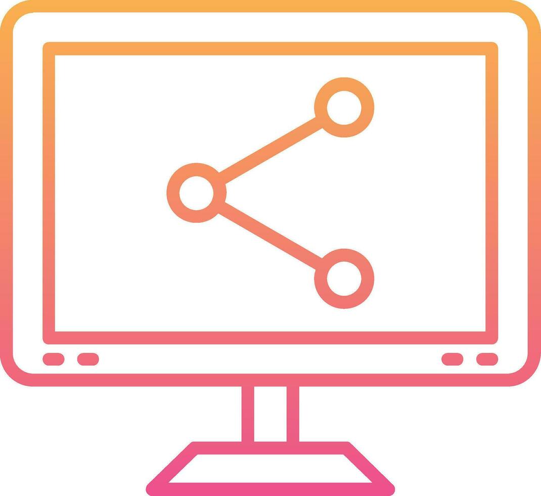 icône de vecteur de partage