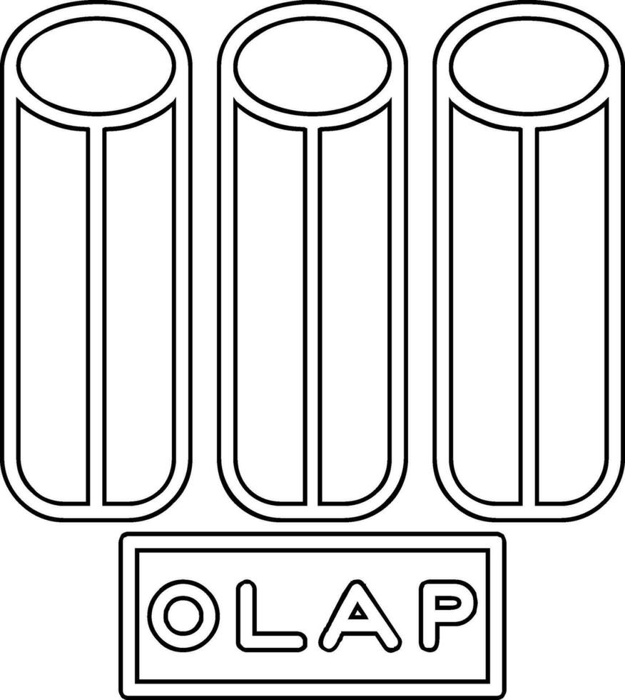 olap vecteur icône