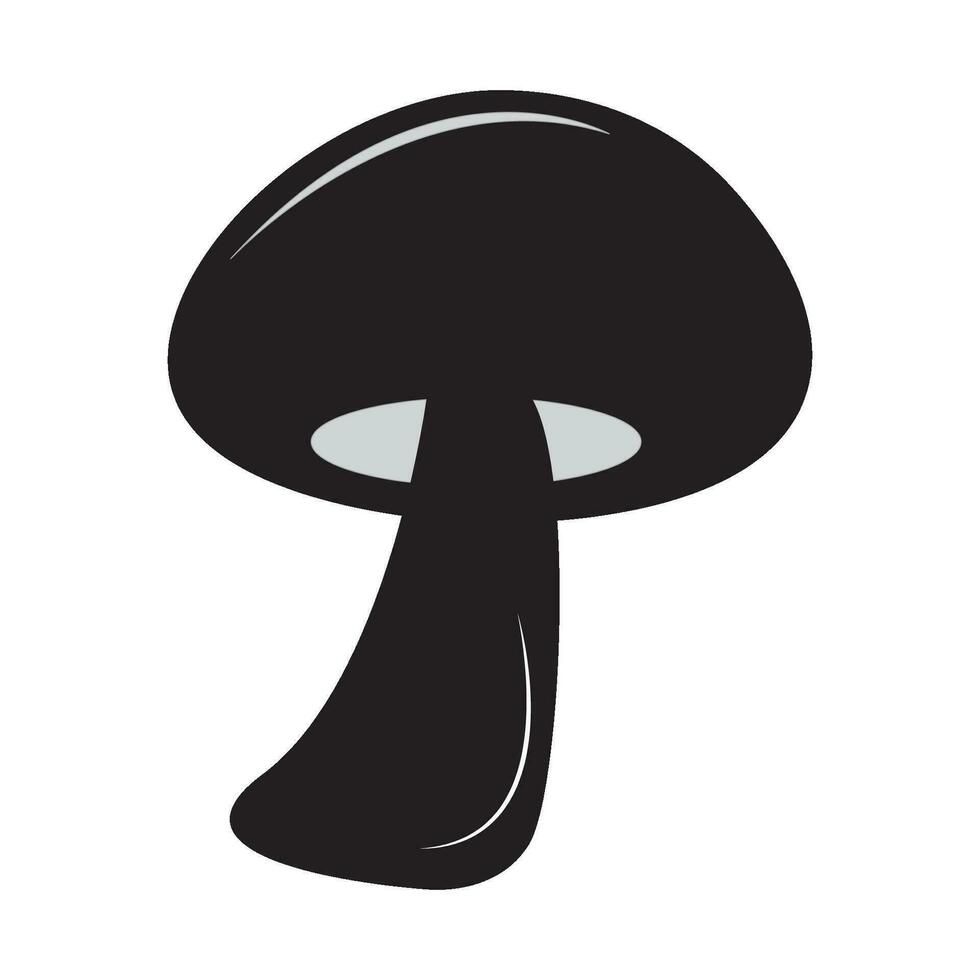 champignon icône logo vecteur conception modèle