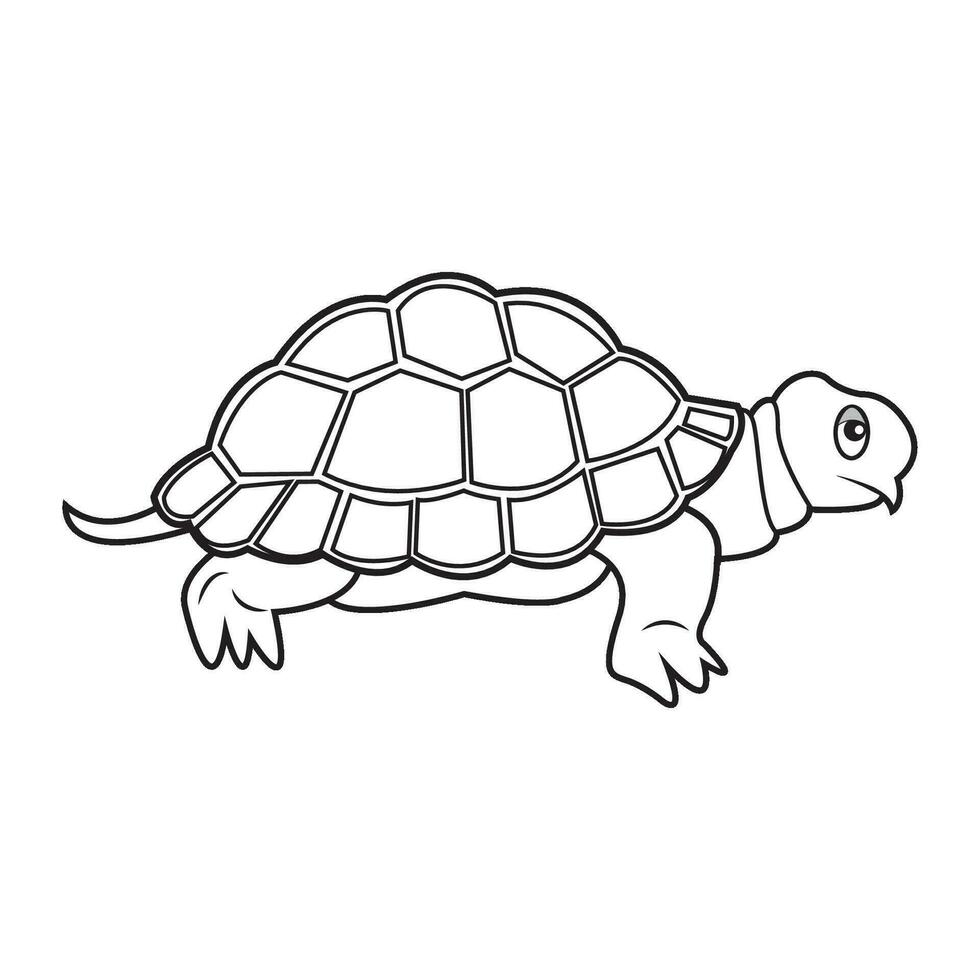 modèle de conception de vecteur de logo icône tortue