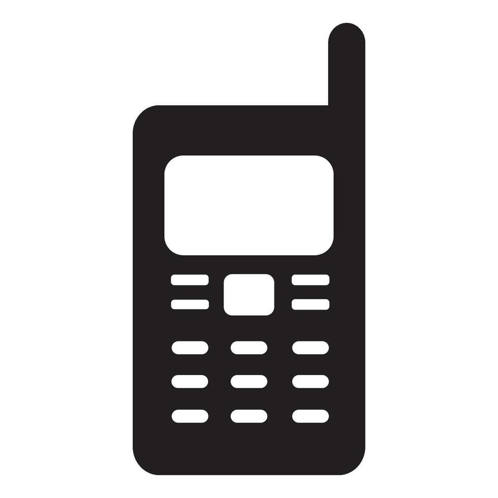 cellule téléphone icône logo vecteur conception modèle