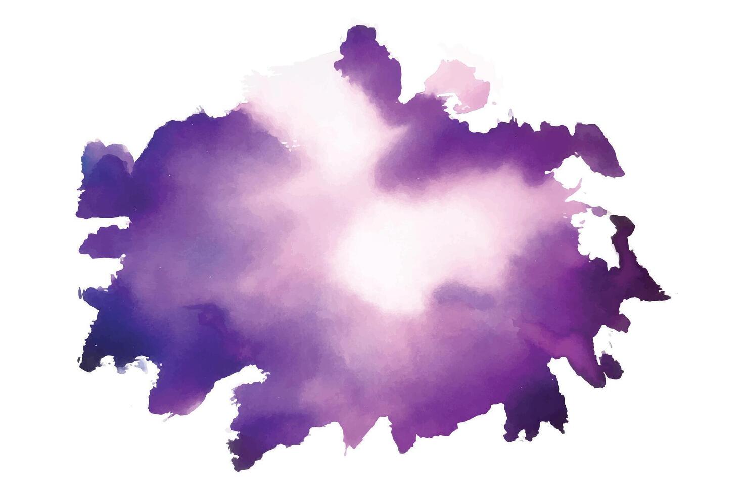 violet abstrait aquarelle tache texture Contexte vecteur