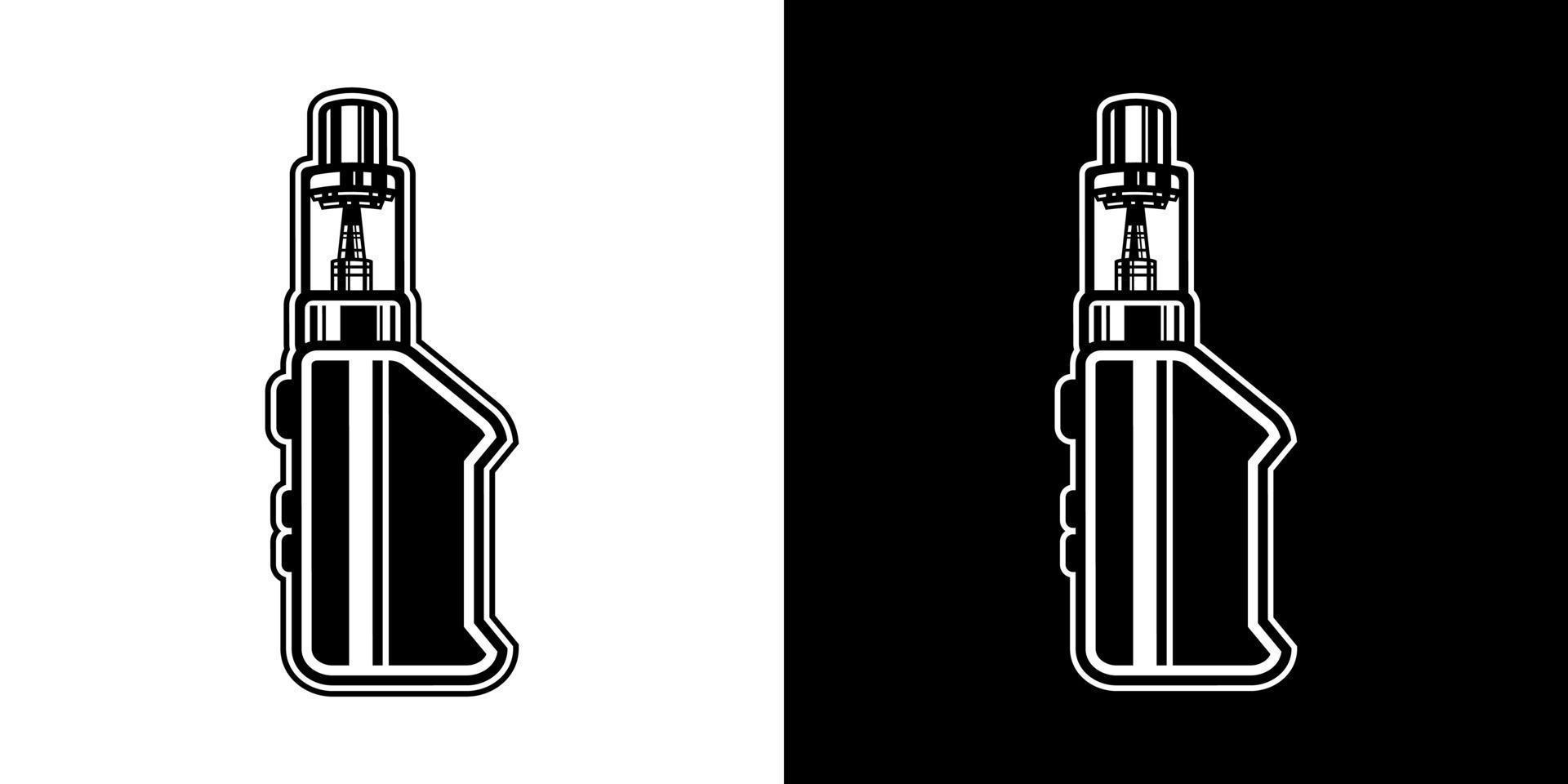 vecteur de logo vape