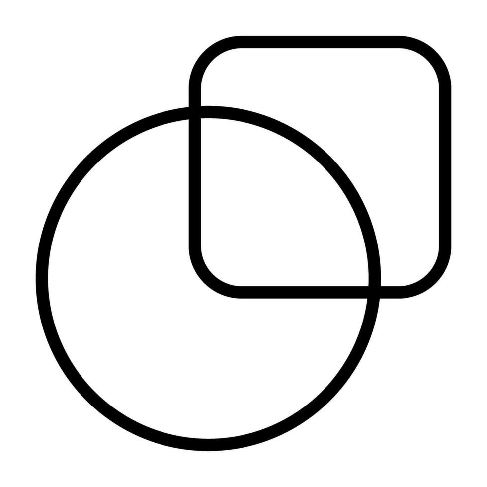 icône de vecteur de forme