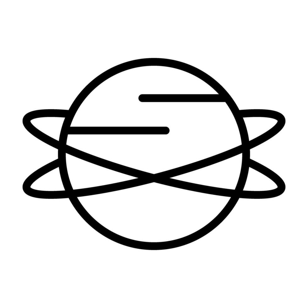 icône de vecteur de planète