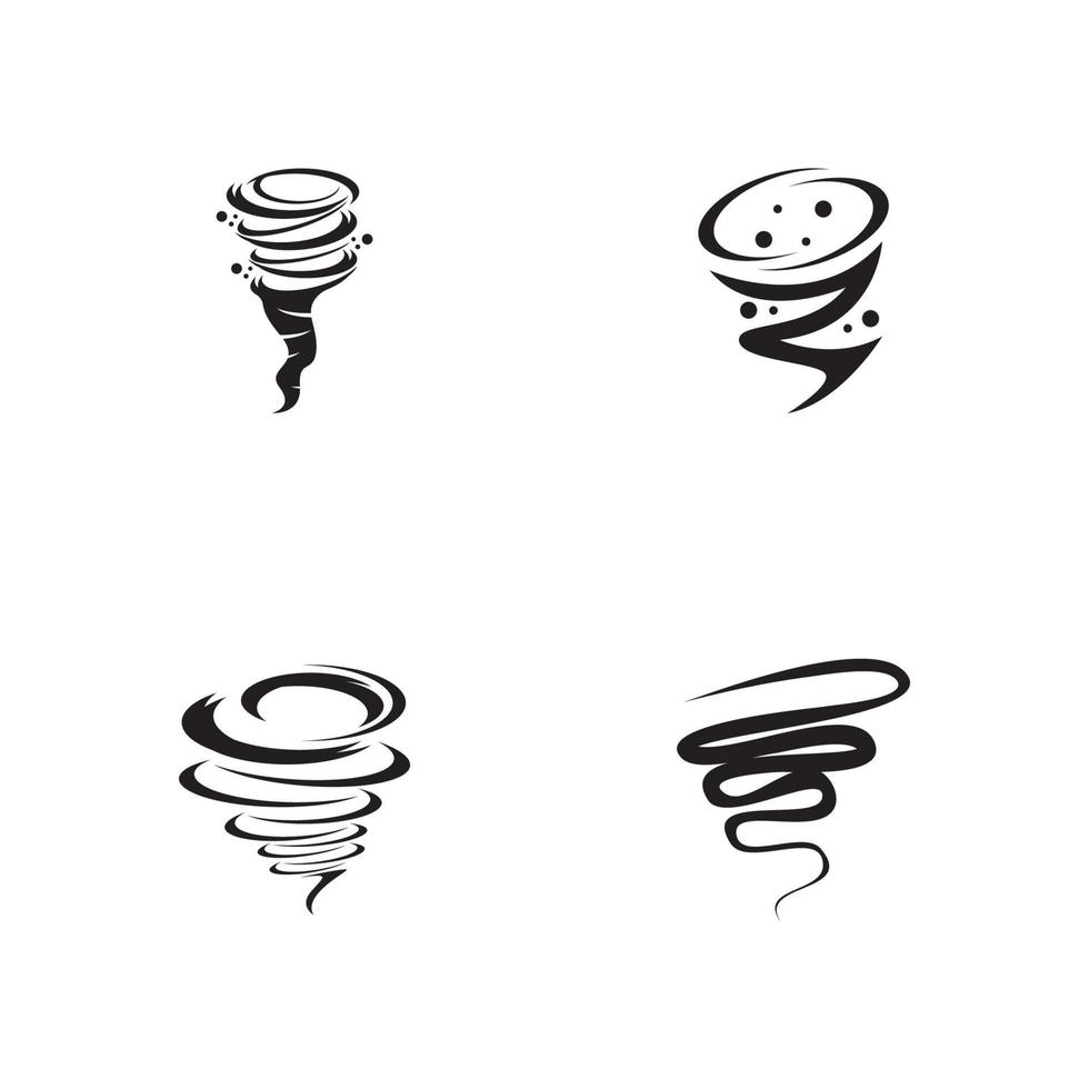 illustration vectorielle de tornade symbole vecteur