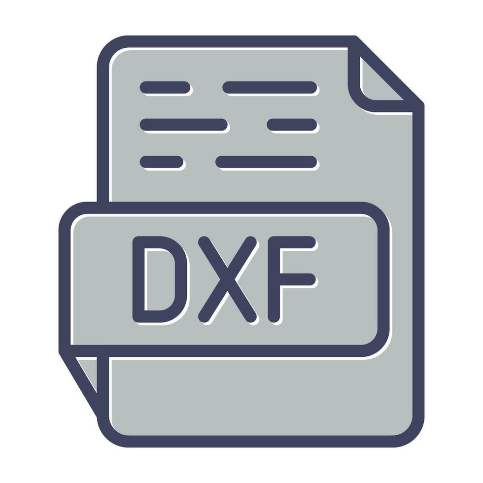 dxf vecteur icône