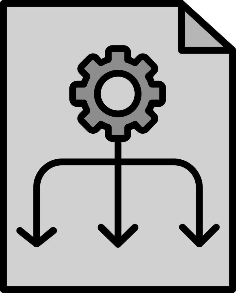 icône de vecteur de flux de travail