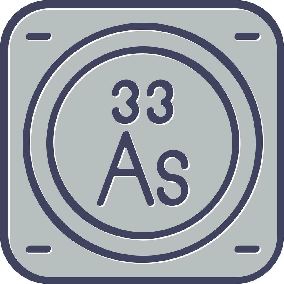 arsenic vecteur icône