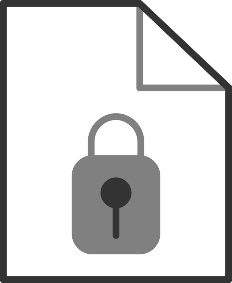icône de vecteur de sécurité des données