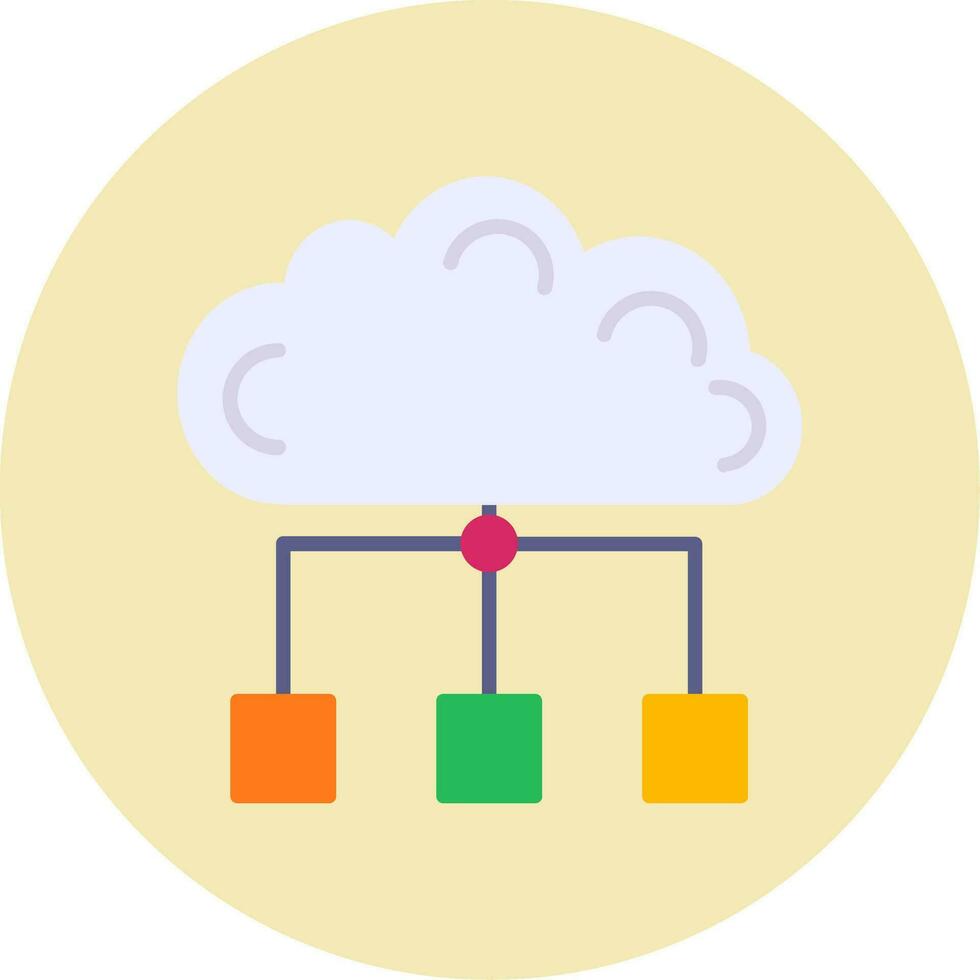 nuage Propriétés vecteur icône