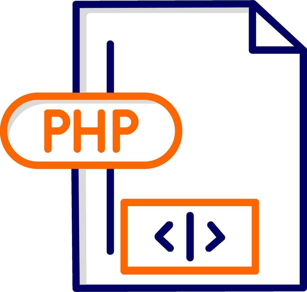 icône de vecteur php