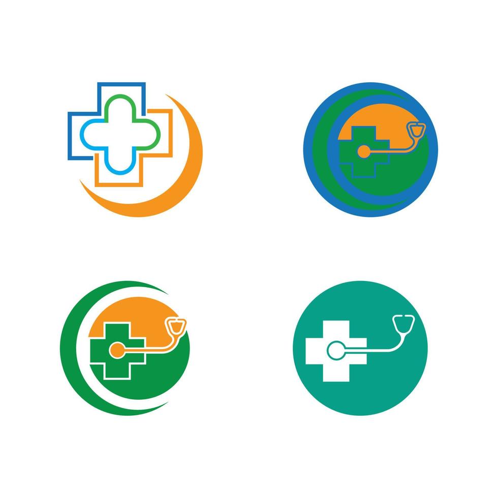 conception de logo médical santé vecteur