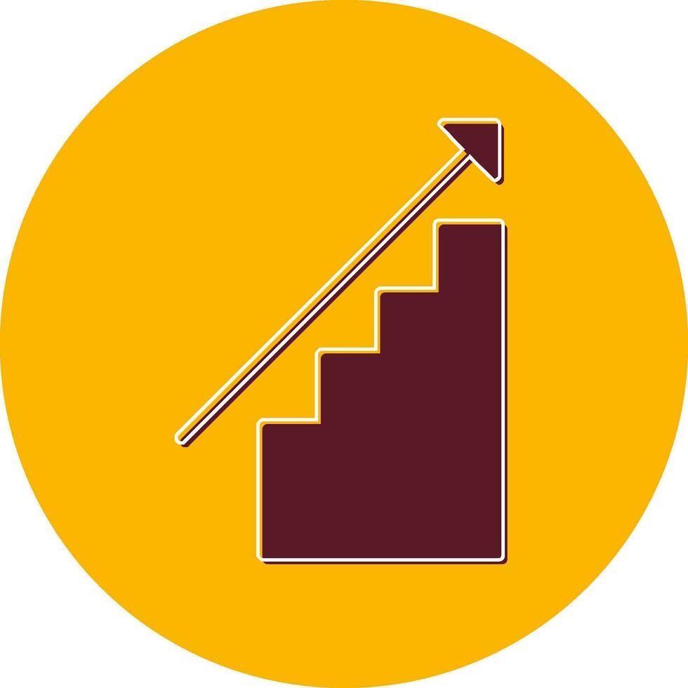 icône de vecteur de croissance