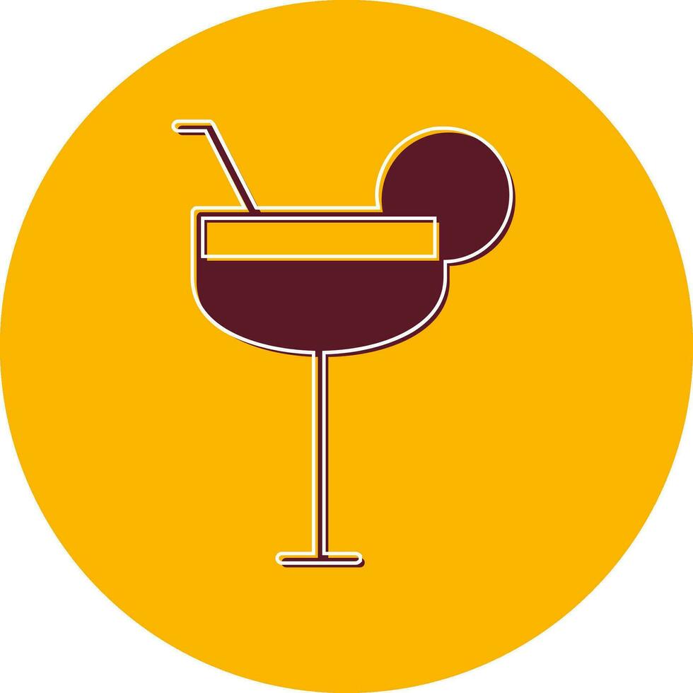 icône de vecteur de cocktail