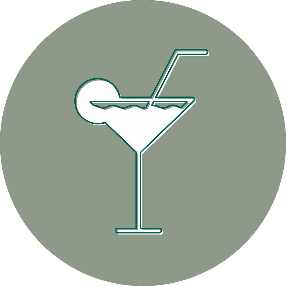 icône de vecteur de cocktail