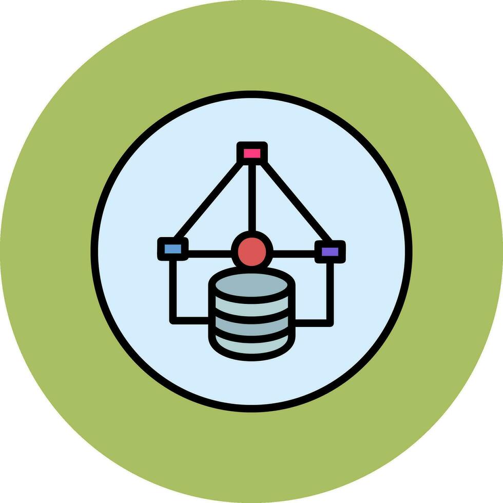 Les données modèle vecteur icône