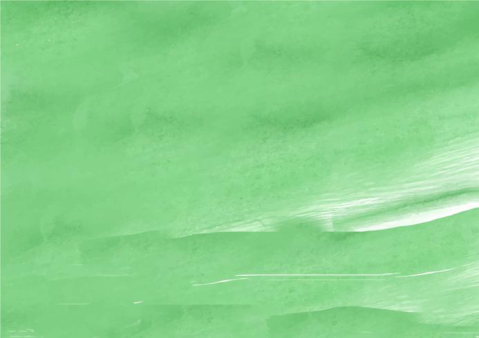 Peint à la main coloré fond aquarelle. Coups de pinceau aquarelle vert. Texture aquarelle abstraite et fond pour la conception. Fond aquarelle sur papier texturé. vecteur