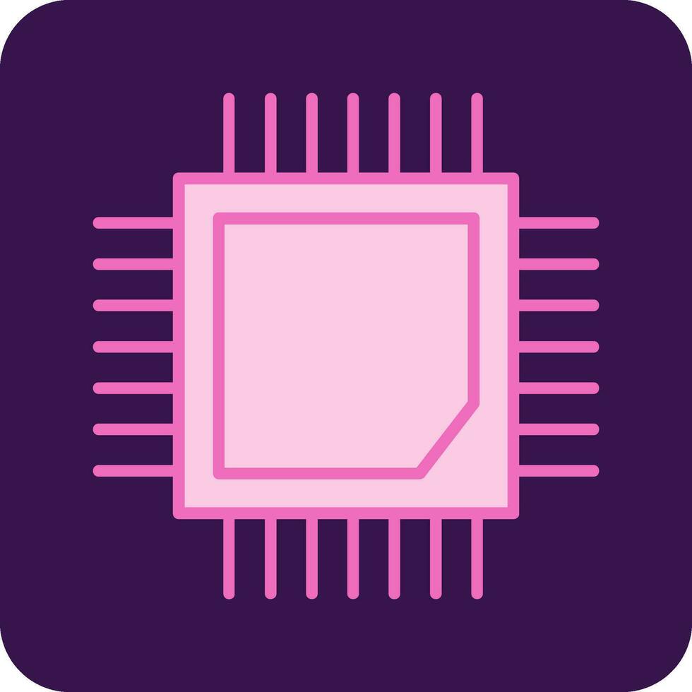 icône de vecteur de processeur