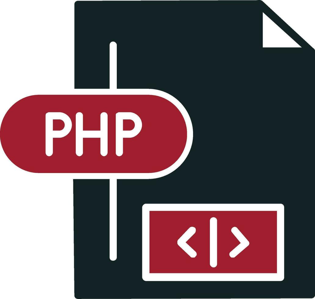 icône de vecteur php