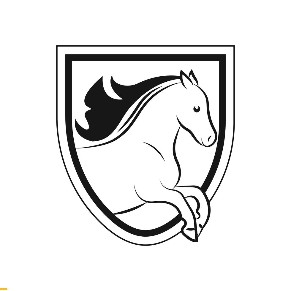 modèle de conception de logo animal pour les entreprises et l'entreprise. vecteur