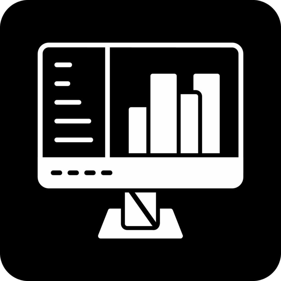 icône de vecteur de graphique à barres